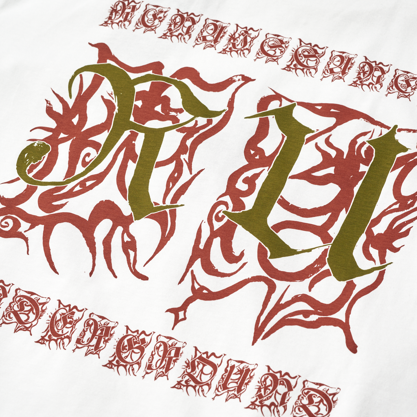 Herrensauna 'Renaissance Underground' SS T-Shirt - White