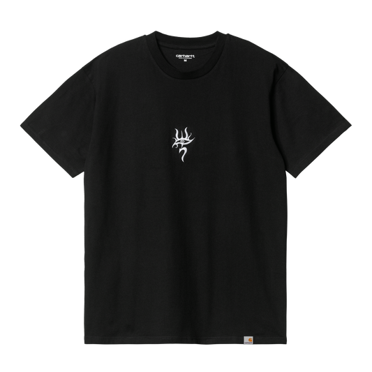 Herrensauna 'Renaissance Underground' SS T-Shirt - Black