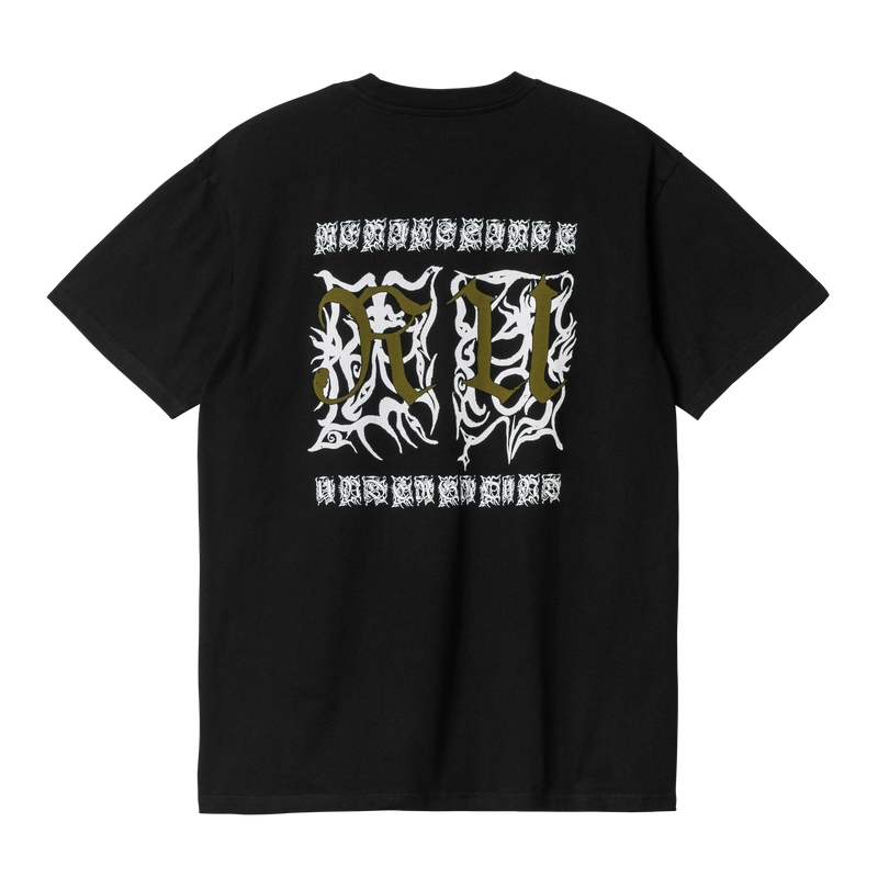 Herrensauna 'Renaissance Underground' SS T-Shirt - Black