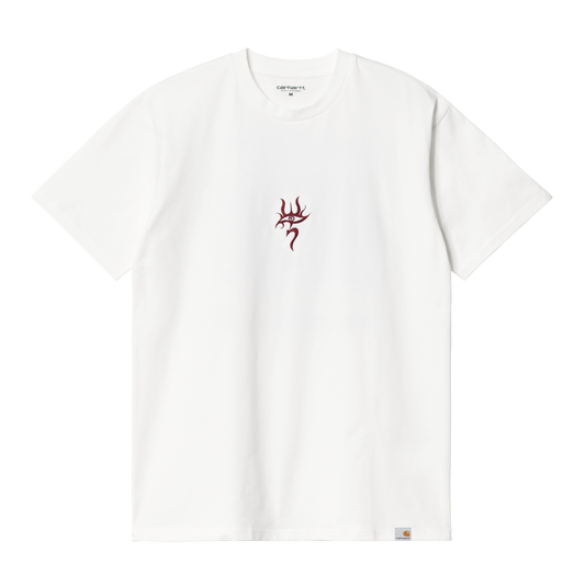 Herrensauna 'Renaissance Underground' SS T-Shirt - White