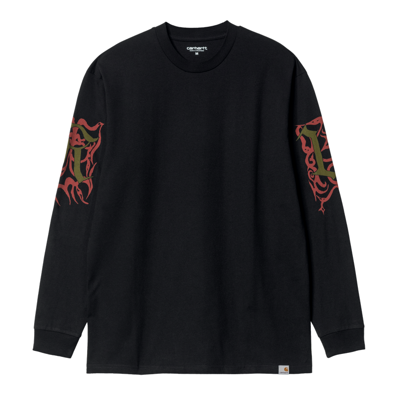 Herrensauna Renaissance Underground T-shirt L/S Black